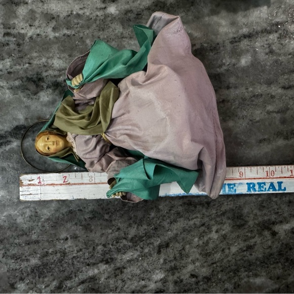 Vintage Midwest Imports Nativity Set Figure Papier-mâché - Joseph Mary Jesus 3pc - Picture 11 of 12